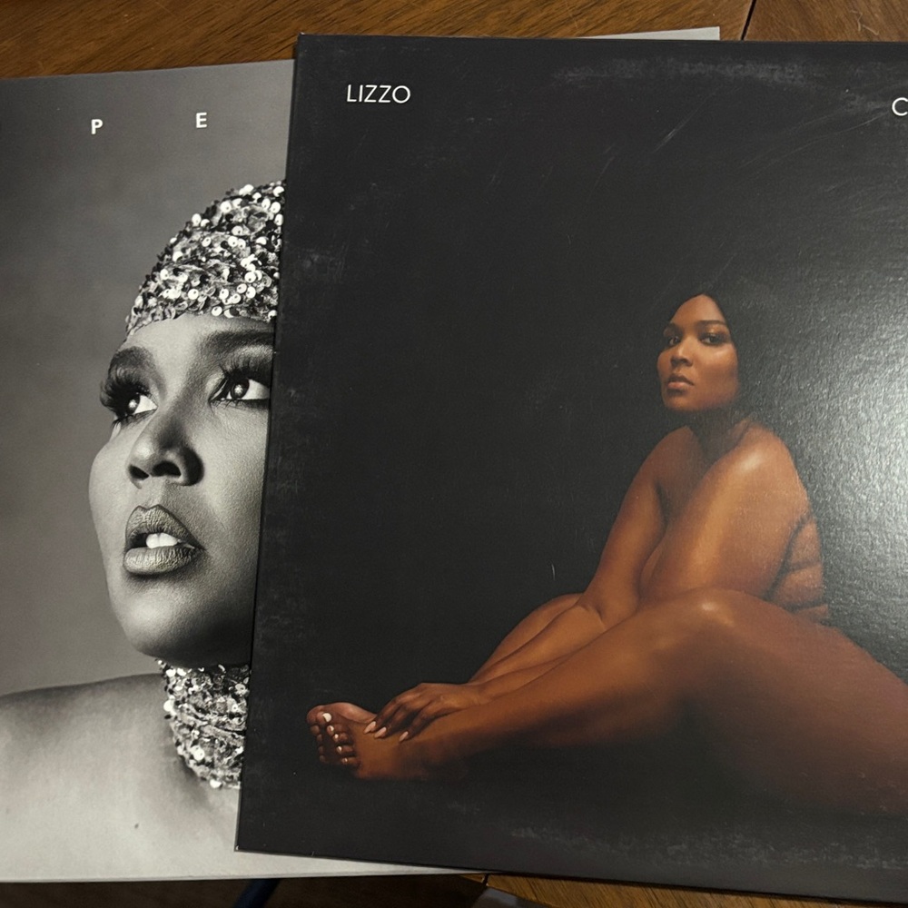 Lizzo Album Vinyl Record - Black Cover
